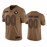 Men's Los Angeles Rams Active Player Custom 2023 Brown Salute To Setvice Limited Football Stitched Jersey,baseball caps,new era cap wholesale,wholesale hats